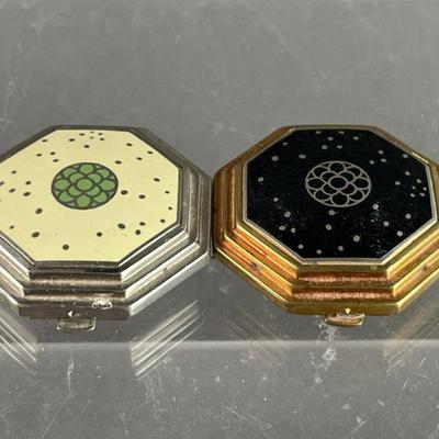 Lot 112 | 2 Richard Hudnut Le Debut CloisonnÃ© Compacts