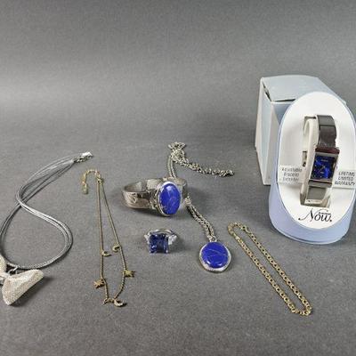 Lot 302 | 10k Gold, Sterling Silver, and Costume Jewelry