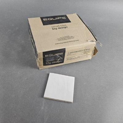 Lot 400 | 1 Box Of Equipe Mallorca White Square Tile