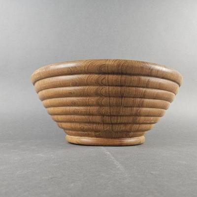 Lot 147 | 1983 Strata Wood Beehive Salad Serving Bowl