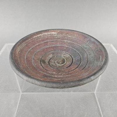 Lot 152 | Vintage Signed Hand Carved/Spun Dish