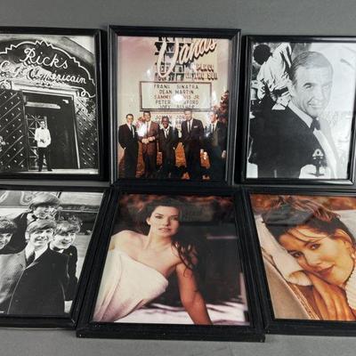 Lot 54 | Rat Pack, Bogart, Beatles, Connery & Twain Prints