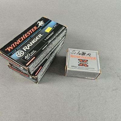 Lot 25 | 3 Boxes Of Winchester 40 S&W & 45 Ammo