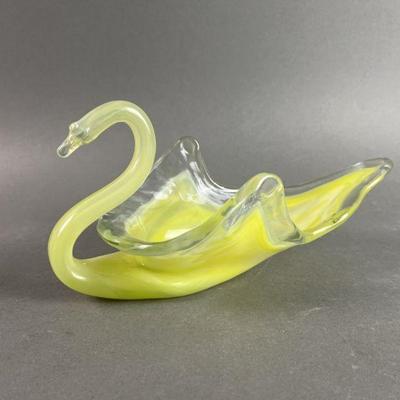 Lot 244 | Vintage Mid Century Blown Glass Swan
