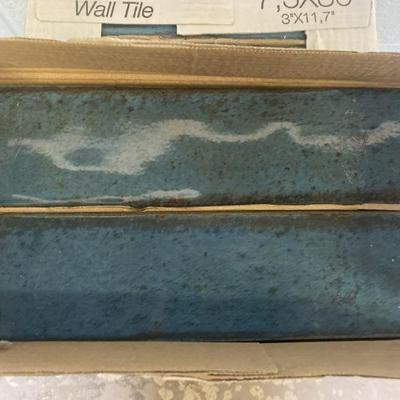 Lot 354 | 9 New Boxes Of Moze Blue Wall Tile