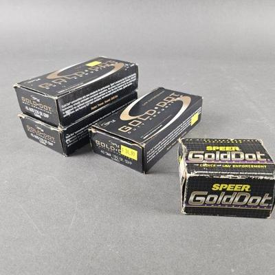 Lot 32 | Gold Dot 40, 45 and 357 Mag. Ammo