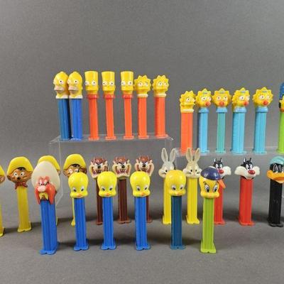 Lot 264 | Vintage The Simpsons and Looney Toons Pez