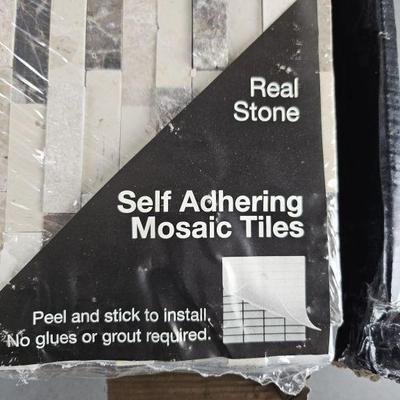 Lot 364 | 1 Box Of Real Stone Peel & Stick Tile