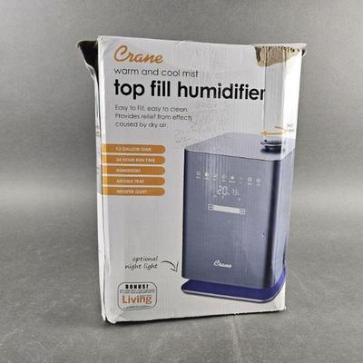 Lot 411 | New In Box Crane Top Fill Humidifier