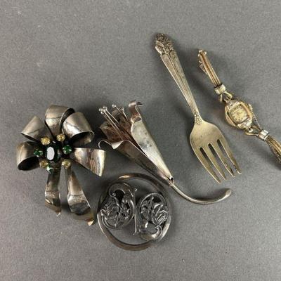 Lot 192 | Vintage Bulova Watch & Sterling Silver