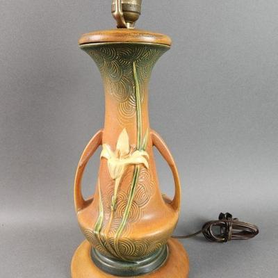 Lot 289 | Pottery Vase Lamp
