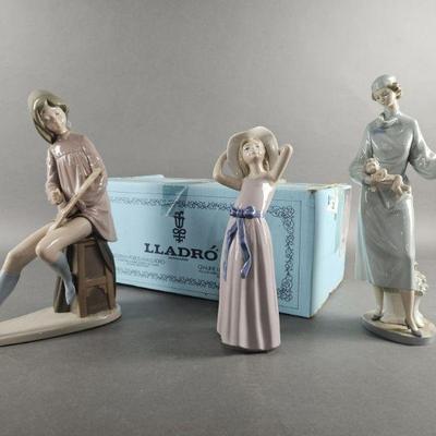 Lot 258 | Vintage Lladro The Midwife & More!