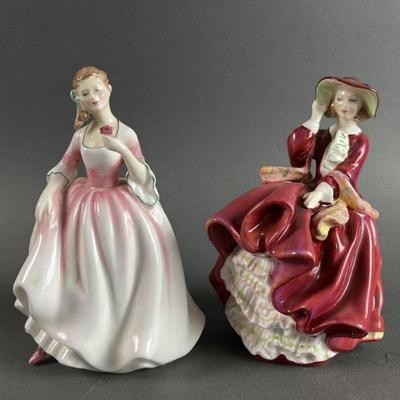 Lot 218 | Royal Dalton Porcelain Ladies