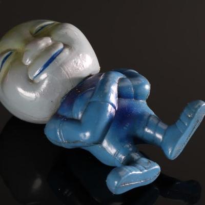 *Rare* 1960s Blue Moon Man Alien Creature The Electric Game Company Toy Figure Co.	4.25x2.25x2.25in	196139
