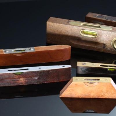 Lot of 6 Vintage Levels Woodworkers/Machinist 	Box Est: 12x12x12	199015
