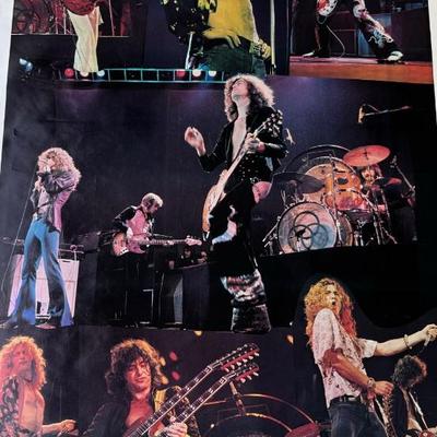 Jumbo 1978 Led Zeppelin Poster 42x58 Vintage Rock Poster Photo Collage 	42x58.5in	199174
