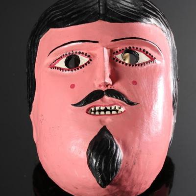 Vintage Juanegro Mexican Dance Mask Folk Art #3	3.5x5x7.5in	196033
