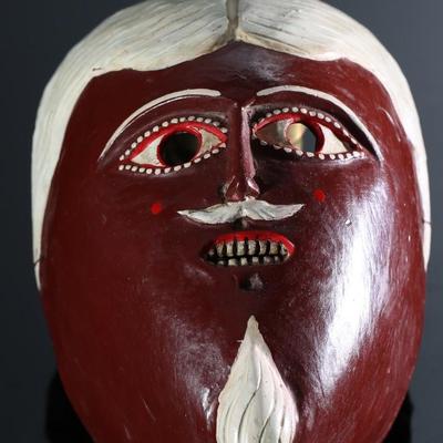 Vintage Juanegro Mexican Dance Mask Folk Art Brown	3.5x5.5x7.5in	196035
Vintage Juanegro Mexican Dance Mask Folk Art Brown	3.5x5.5x7.5in...
