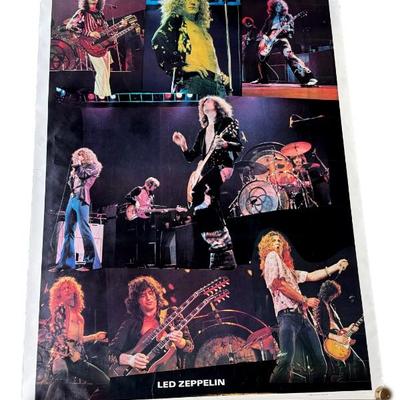 Jumbo 1978 Led Zeppelin Poster 42x58 Vintage Rock Poster Photo Collage 	42x58.5in	199174
