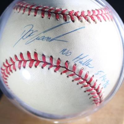 *Signed* Dwight Doc Gooden No Hitter 5/14/96 Autographed Baseball Auto New York Yankees	Case: 4x3.1x3.6in	199001
