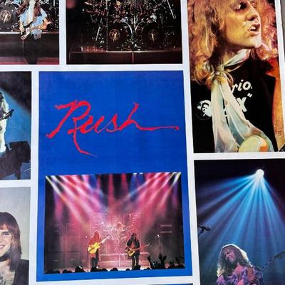 Jumbo 1980 Rush Poster 42x55 Vintage Rock Poster Photo Collage 	41.5x55.5in	199175

