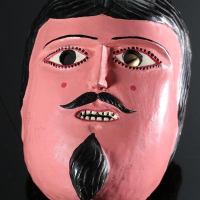 Vintage Juanegro Mexican Dance Mask Folk Art #3	3.5x5x7.5in	196033

