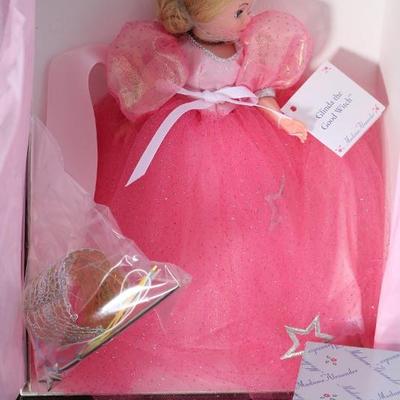 Madame Alexander Doll - Glenda the Good Witch Style # 13250 - 1997 Wizard of Oz Collection - With tags in Original Box	4 x 9 x 12.5 in...