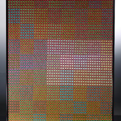 "Friendo" Screenprint Original Art 	Frame: 30.25x24.25in	196014
