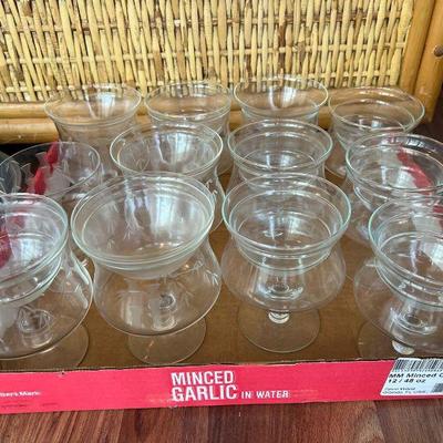 MRM181- Various Vinatge Etched Glass & Decanter Glassware 