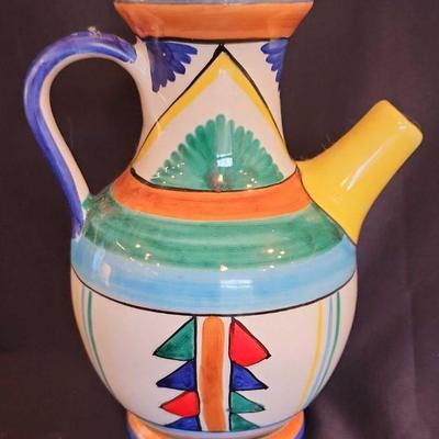 MRM113 - Vintage Italian Fortebracci Ceramic Pitcher