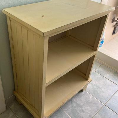 MRM159 Small Yellow Wooden Shelf