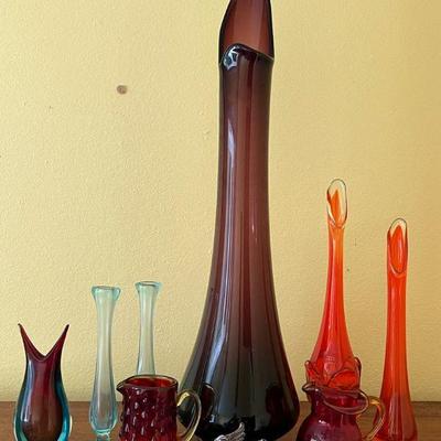 MRM078 Art Glass Vases & More!