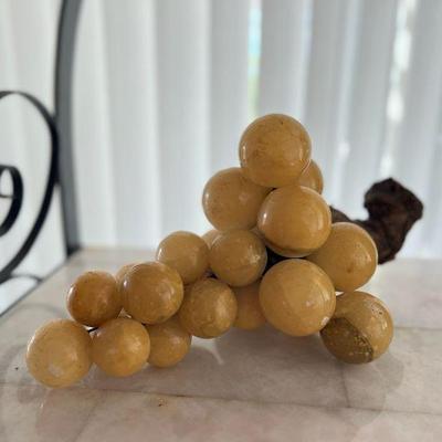 MRM150- Vintage Alabaster Grape Cluster 