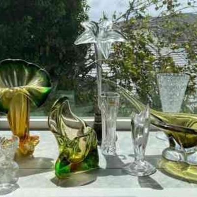 MRM072 Crystal & Art Glass Decor 