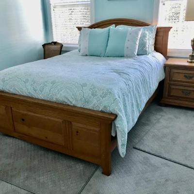 queen bed $269
boxspring included