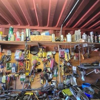 #1510 • Wall and Shelve of Tools
