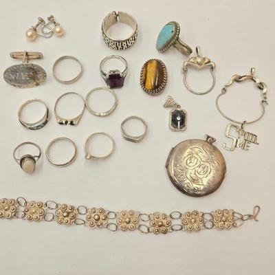 #212 â€¢ Sterling Jewelry, 72.57g
