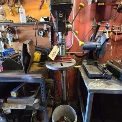 #1520 â€¢ Central Machinery 13in Drill Press
