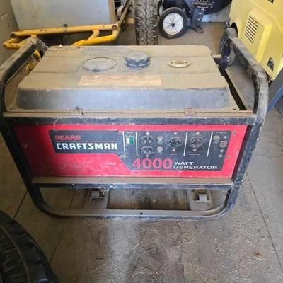 #4506 â€¢ Craftsman 4000 Watt Generator
