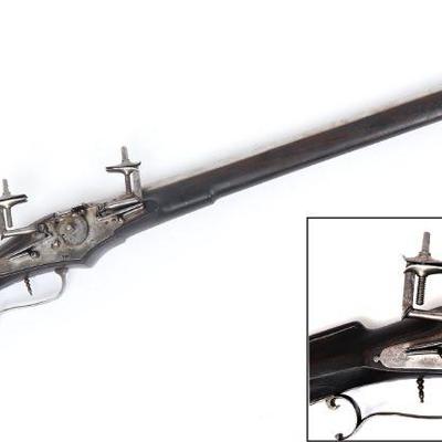 Double-Primer Wheellock Rifle, 18th c.