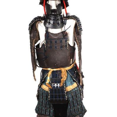Japanese Samurai Suit of Armour, Edo Period 1603-1868