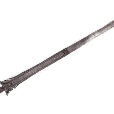 Scarce Medieval Cobra-Tip Indian Sword, circa 1500