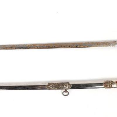 Rare Masonic Presentation Sword w/scabbard