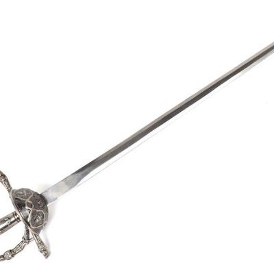 Decorative European Style Cup Hilt Rapier