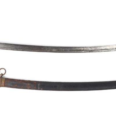 German M1821 Officers Infantry Sword with Scabbard