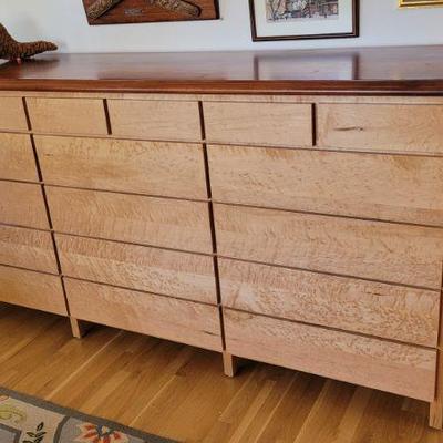 Custom birds eye maple