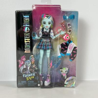 Monster High Frankie Stein with Watzie Doll New in Box