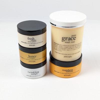 Philosophy Glazed Body Souffles Plus Pure Grace Nude Rose Whipped Body Creme