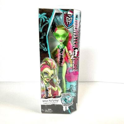 Monster High Venus McFlytrap Beach Beasties Doll New in Box