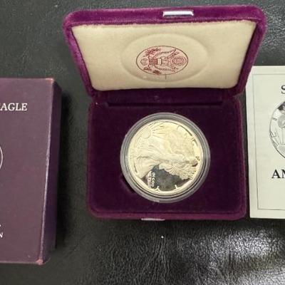 Sold Silver Eagle Coin